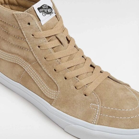 Vans Sk8-Hi Pig Suede Shoes - Picture 3 of 5